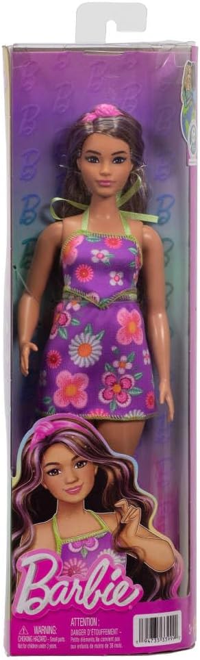 Barbie Fashionistas Doll With Floral Halter Dress